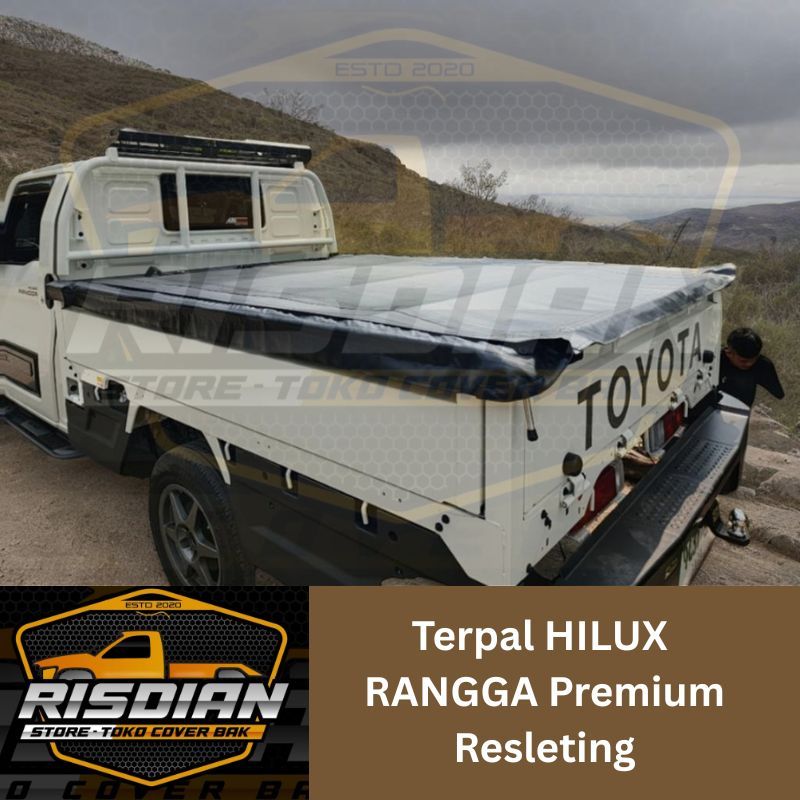 Terpal Cover Bak Mobil Hilux Rangga Anti Air Tahan Panas