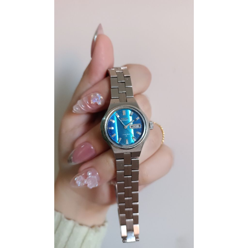 Seiko Automatic Blue Sea Dial