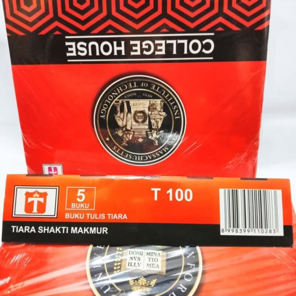 Buku Tulis TIARA 100 Lembar 5 Buku CAMPUS Pendek 100 Lembar