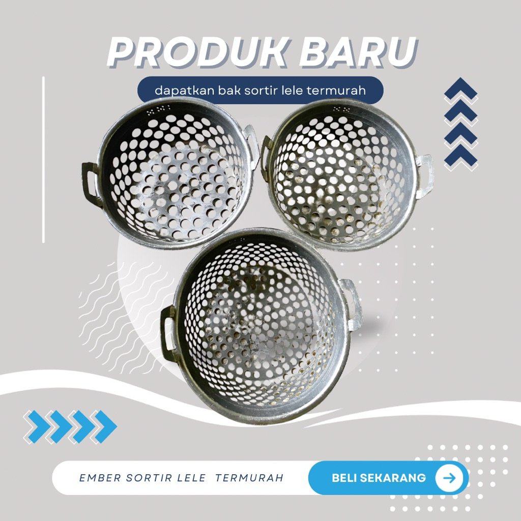 BAK SORTIR LELE NO 8,10 dan 12 / AYAKAN LELE