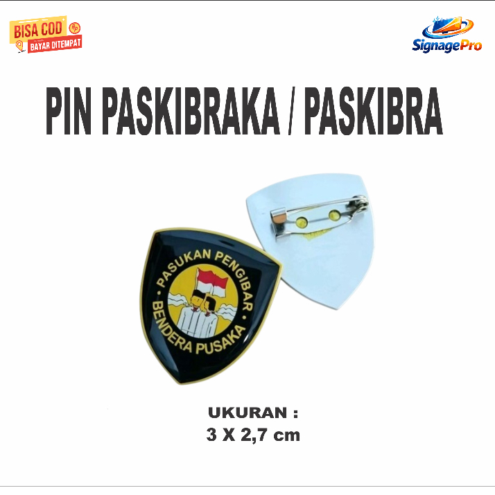 Pin Paskibraka / Paskibra coating / aksesoris paskibra