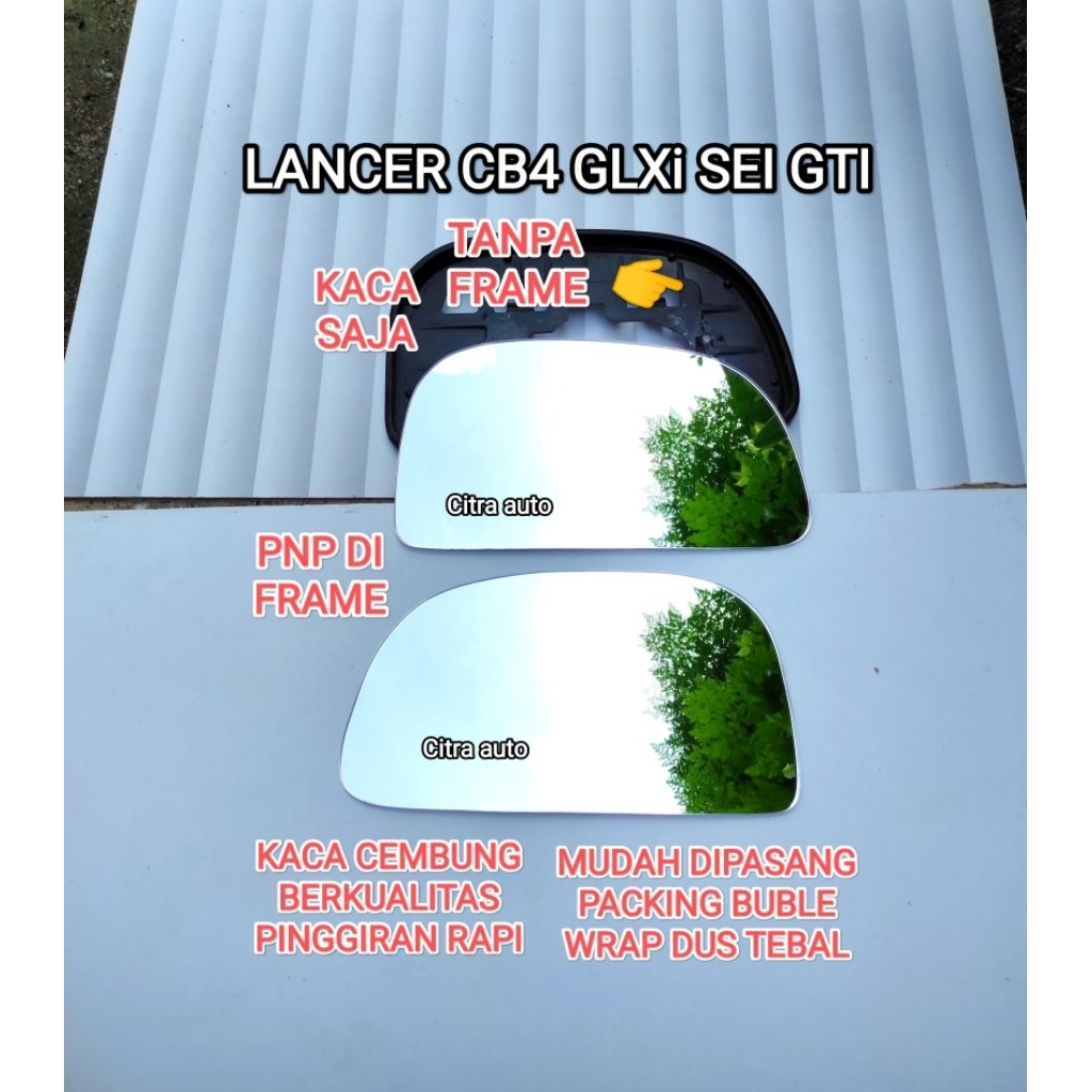 Cermin Spion Mitsubishi Lancer GLXI Cb4 GLXi sei Sepasang