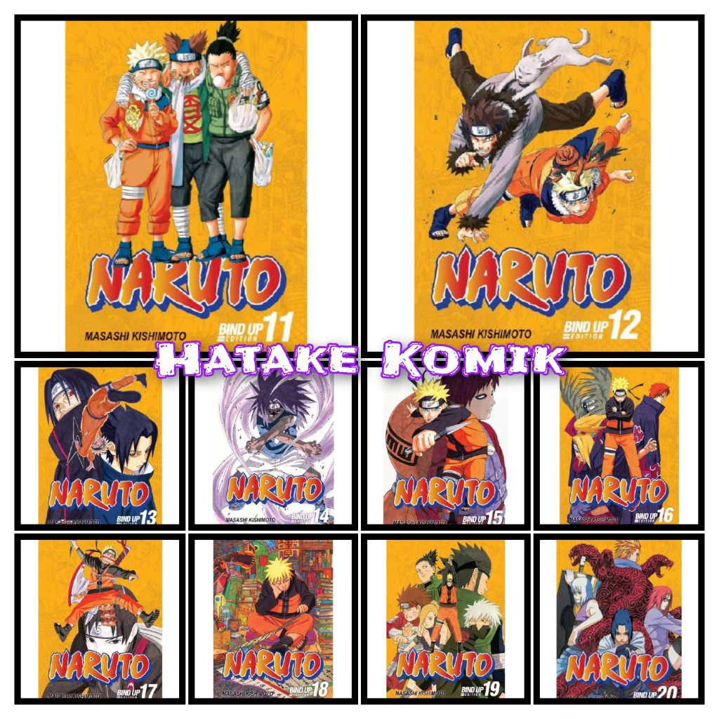 Komik Naruto Bind Up Edition