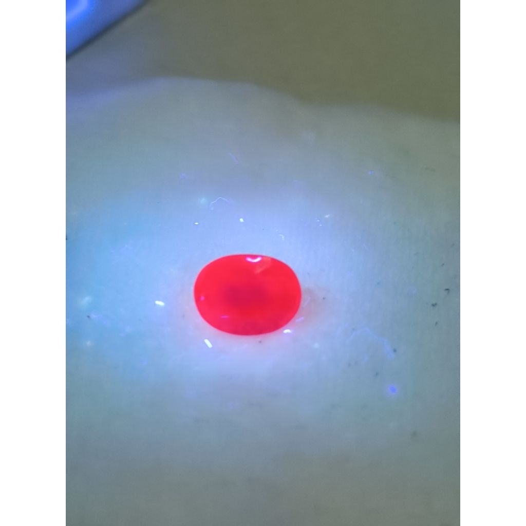 Batu Permata Ruby Natural Merah delima