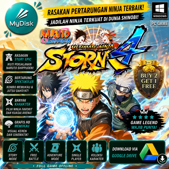 NARUTO SHIPPUDEN ULTIMATE NINJA STORM 4 - GAME PC
