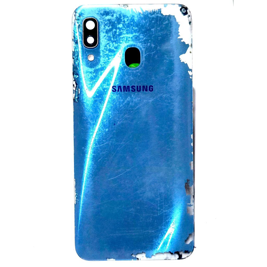 BACKDOOR CASING BELAKANG SAMSUNG A30 NORMAL ORIGINAL COPOTAN MINUS SESUAI FOTO