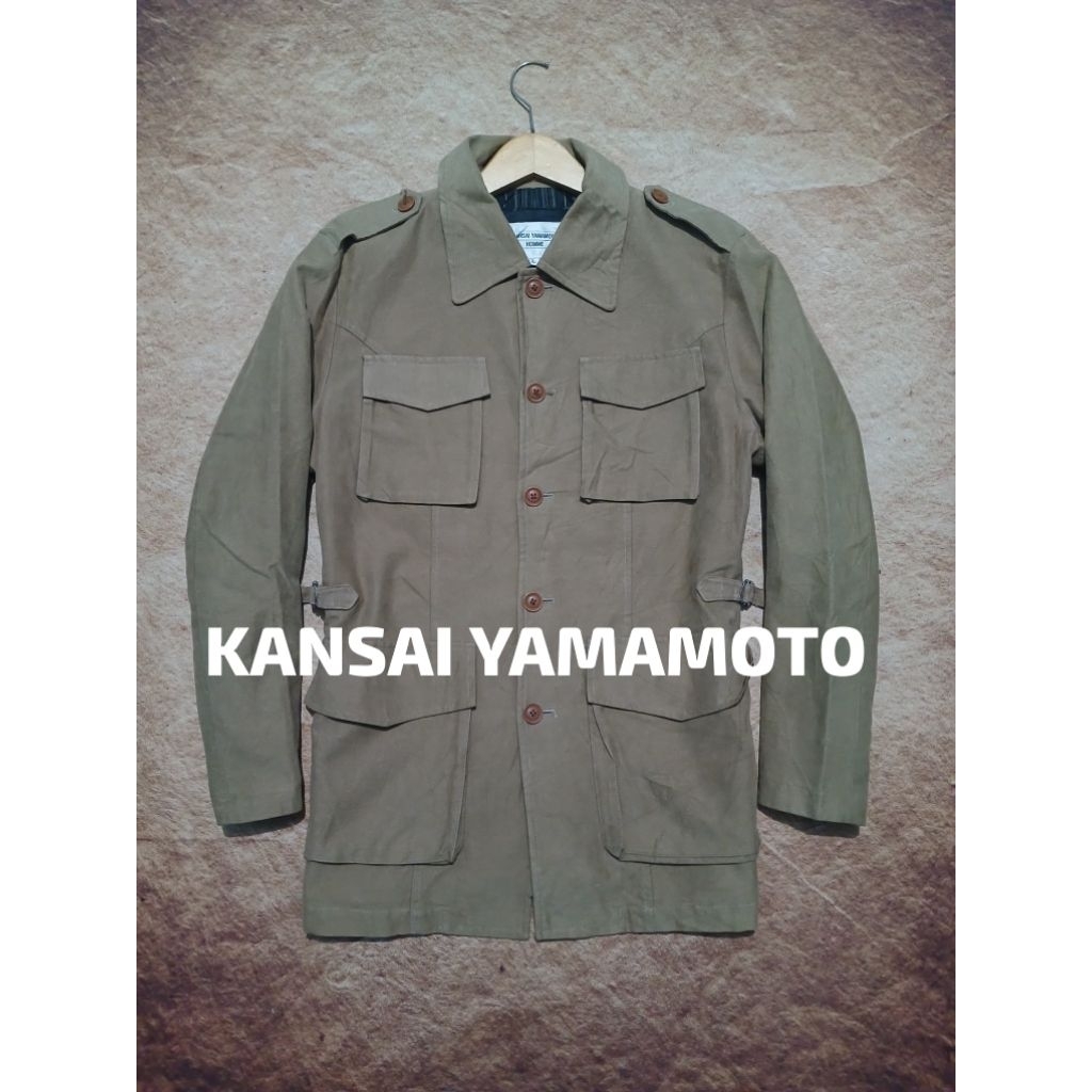 Jaket keren KANSAI YAMAMOTO soft kanvas bekas murah
