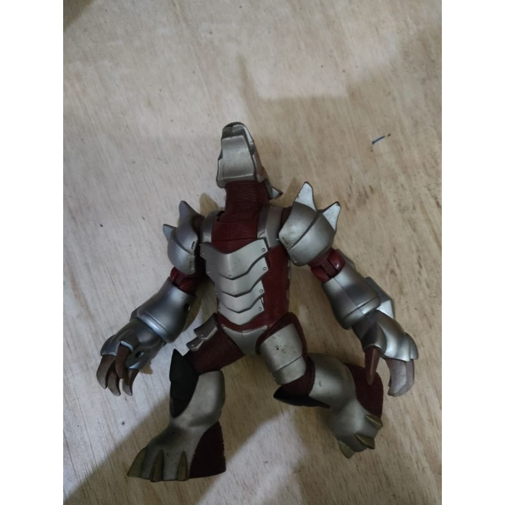 Mainan Jadul Figure Kamen Rider Ryuki Metalgelas Bandai