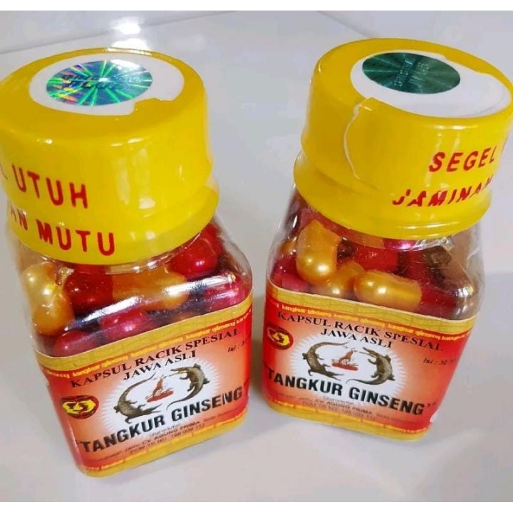 30 Kapsul Jamu Tangkur Gingseng Asam Urat