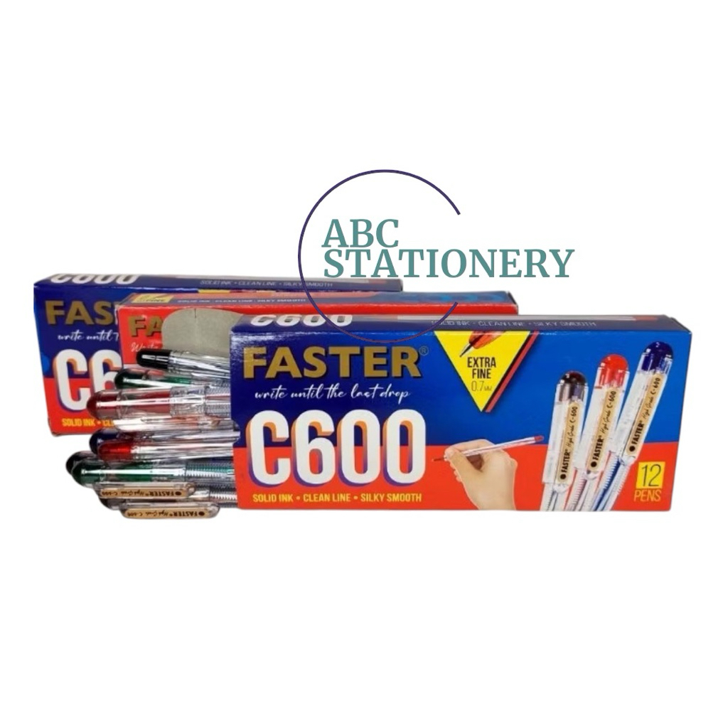 Pen Faster C600 / Pen Faster / Faster C600 0.5 mm ( pack )