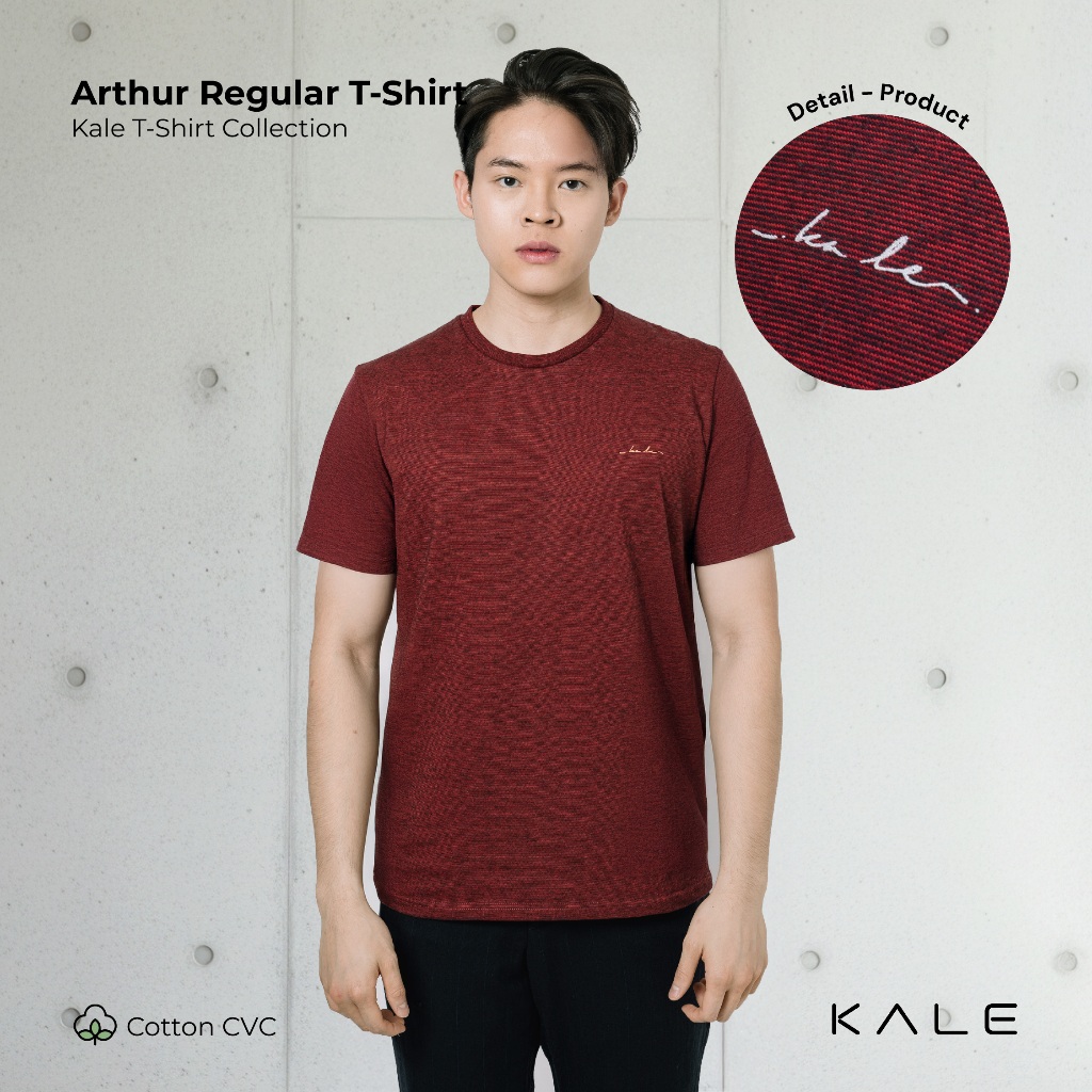 KALE Arthur T-Shirt Cotton Viscose Regular Fit