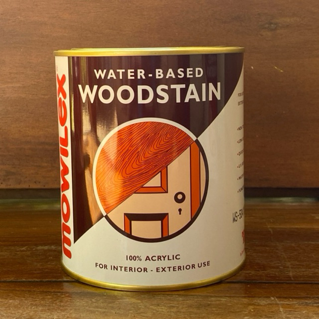 MOWILEX Woodstain warna AKASIA (WS-504) Politur Vernis Kayu cat kayu 1 Liter