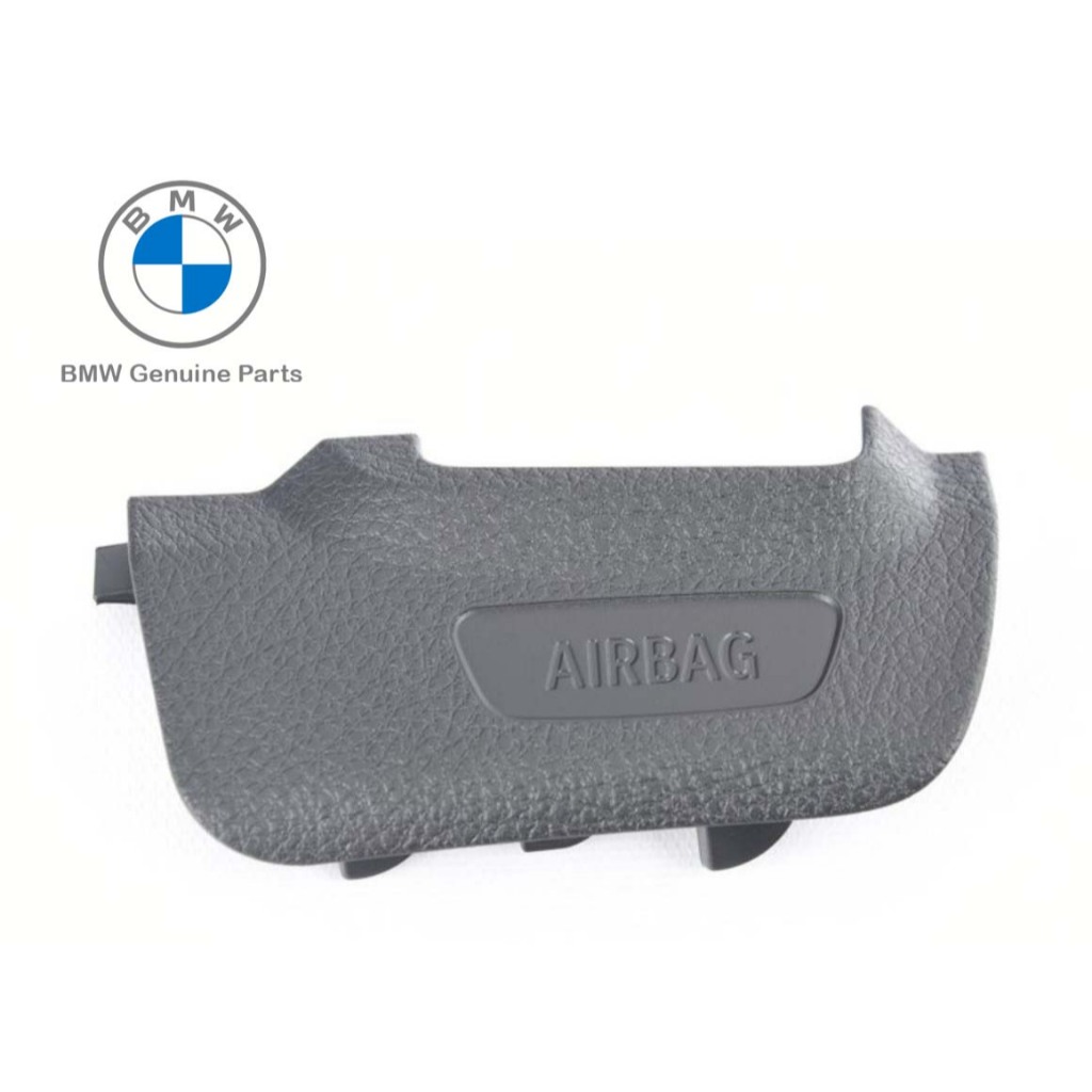 Original BMW F20 F30 F34 F80 M3 F36 Cover Penutup Seat Belt Hitam Tulisan AIRBAG di Jok Depan KANAN