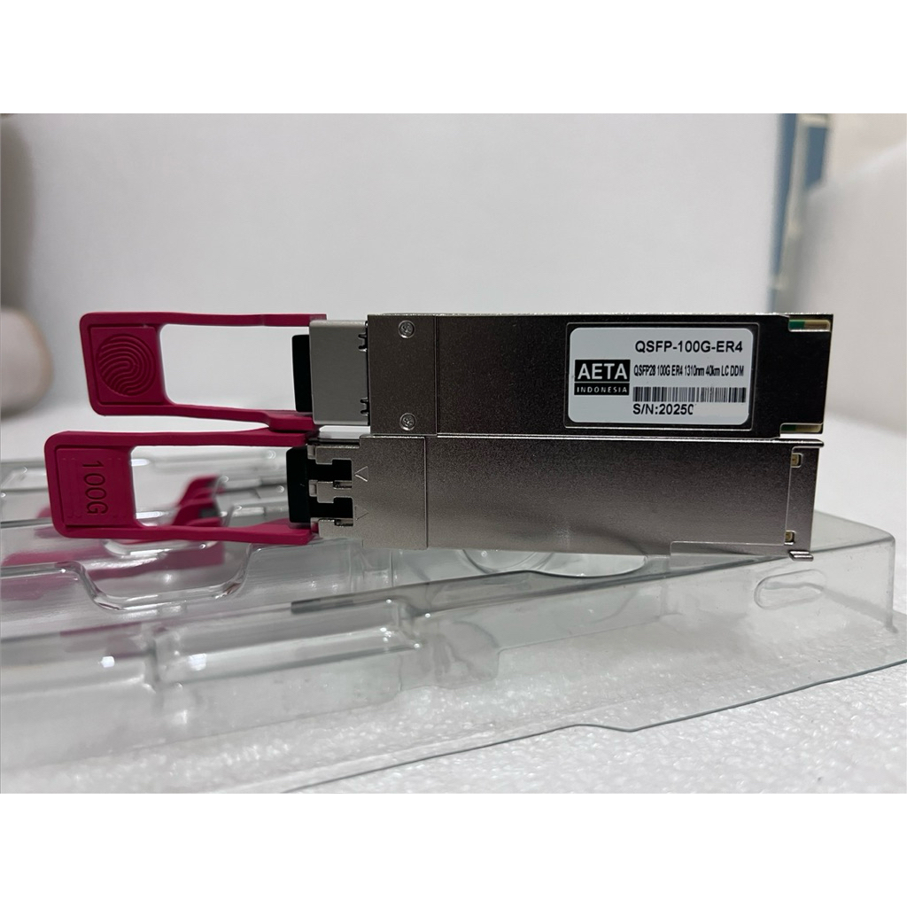 AETA QSFP28 100G ER4 1310nm 40km LC DDM Singlemode QSFP-100G-ER4