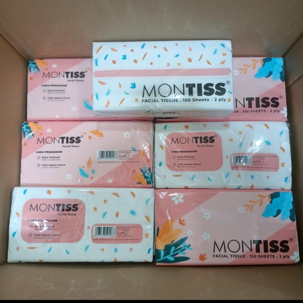 tisu montiss 150 lembar
