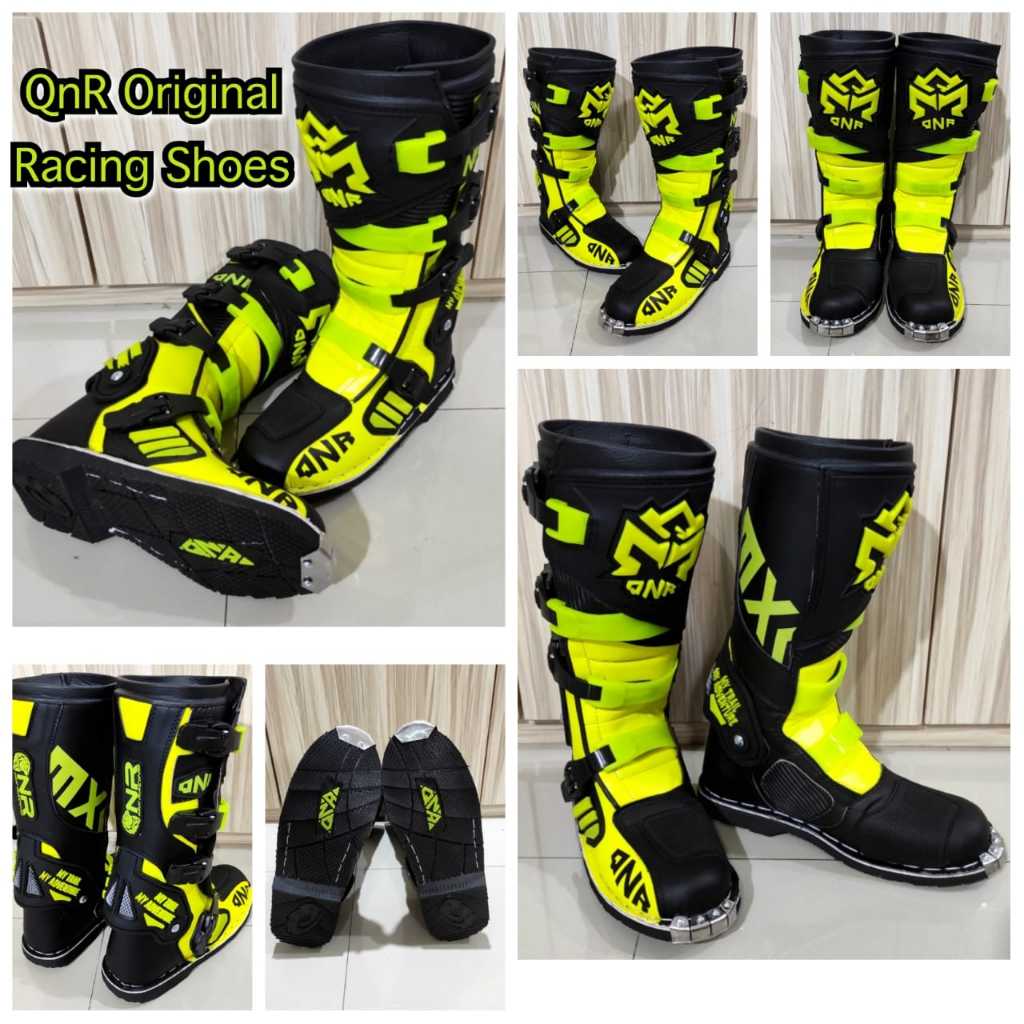 PROMO  Sepatu RNL Racing - Sepatu Trail Cross RNL  - Sepatu Motocross RNL Terlaris - BISA COD Sepatu