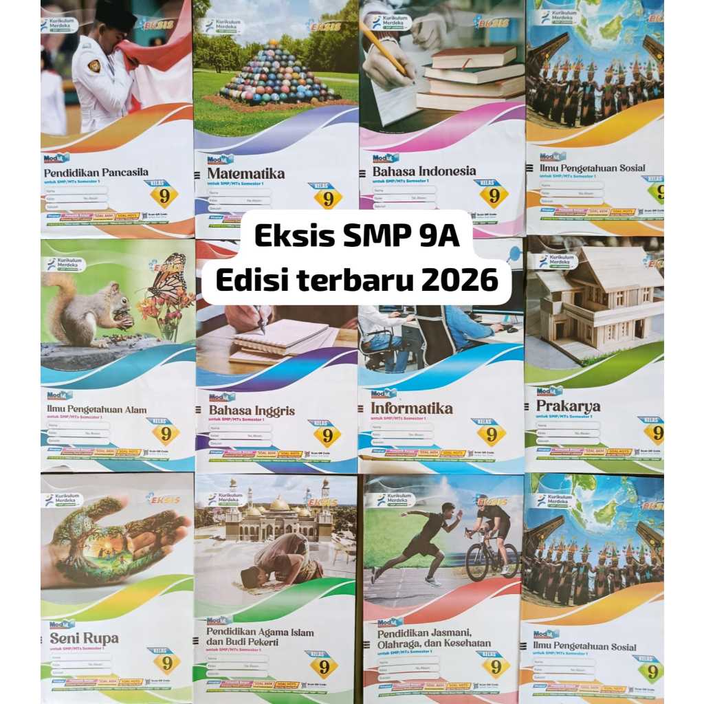 LKS EKSIS SMP KELAS 9 SEMESTER GANJIL 2026-CITRA PUSTAKA-KURMER