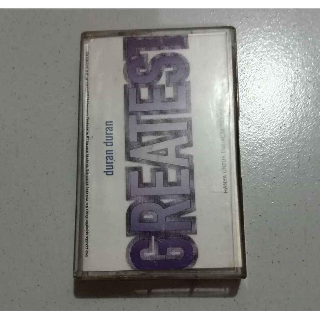 Kaset Pita Duran Duran Greatest