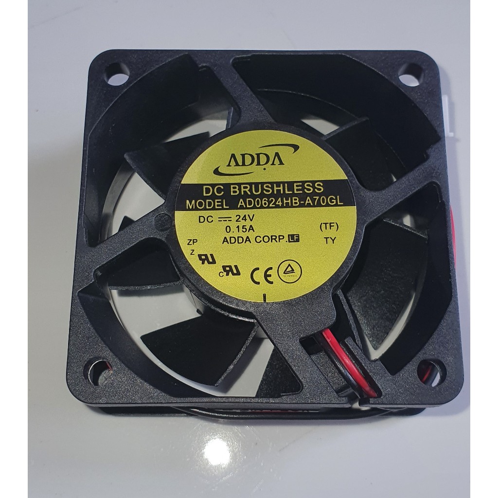 Fan ADDA AD0624HB-A70GL DC24V 0.15A 60*25MM 2pin Inverter Fan