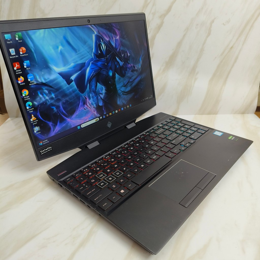 HP Omen 15 Core i7-9750H RAM 16GB SSD 256GB HDD 1TB RTX 2060 Gaming