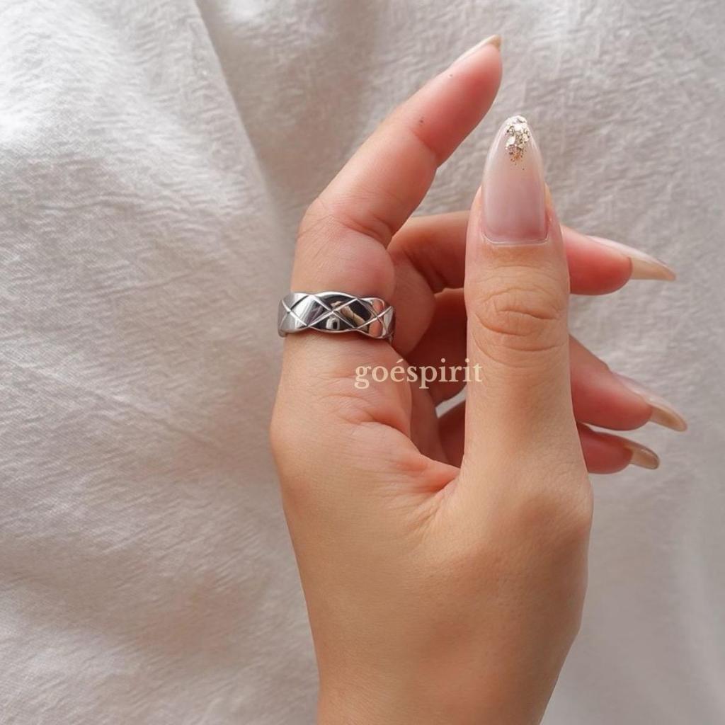Baguette Ring / cincin titanium / cincin bulat / cincin fashion ring