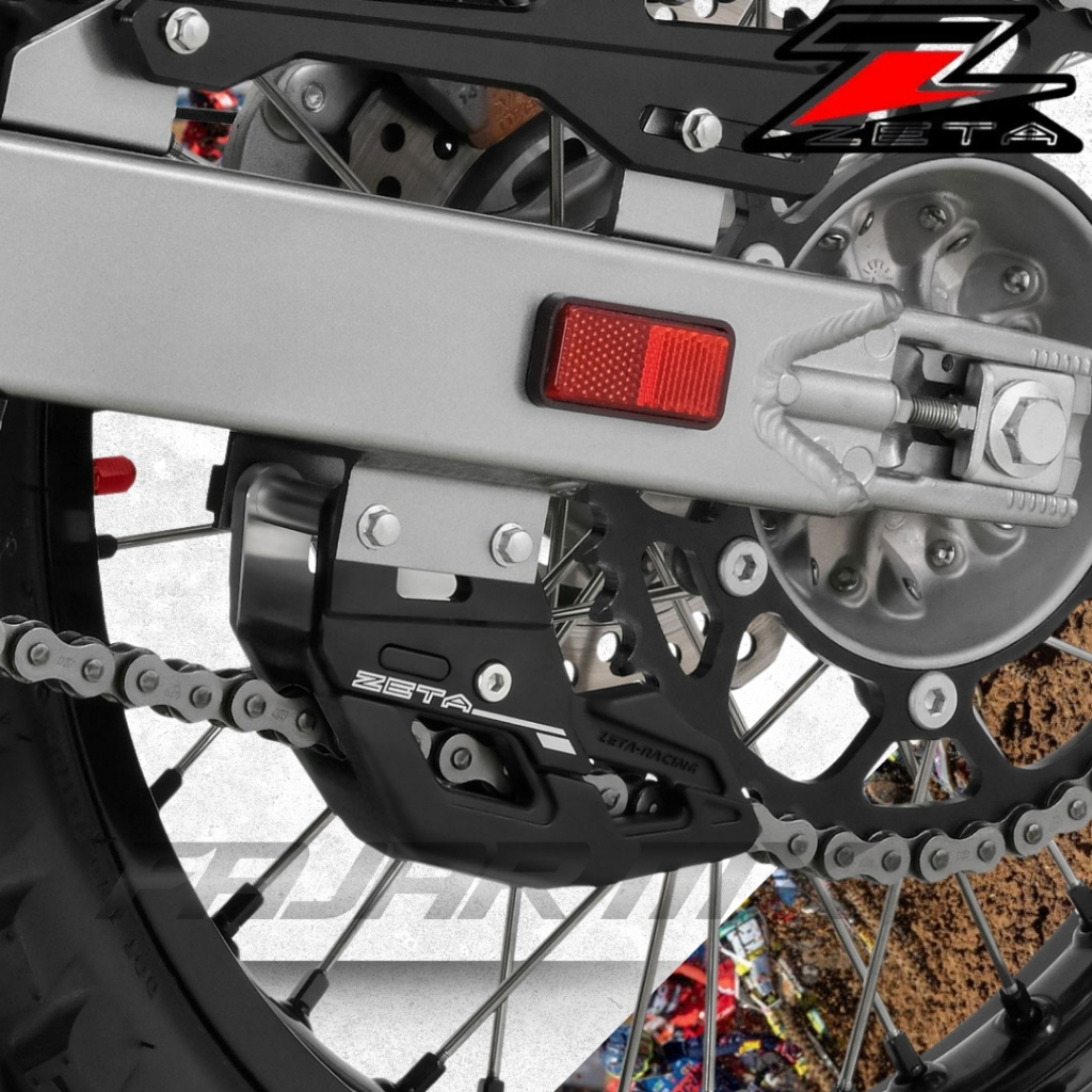 ZETA CHAIN GUIDE KLX 230'20-,KLX230'25- BLACK 520