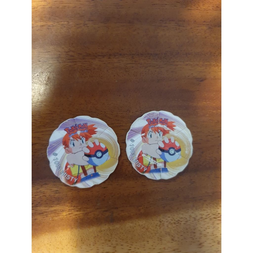 Tazos Smash Pokemon Misty