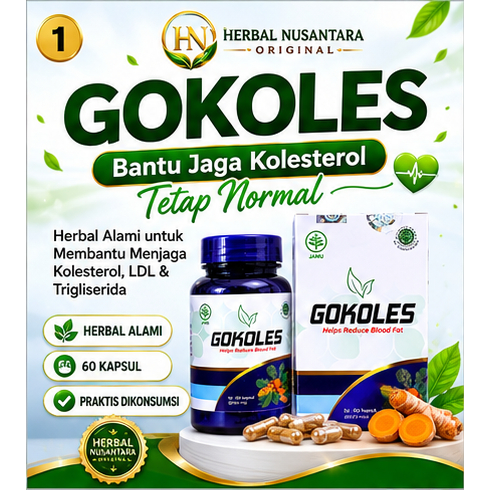 GOKOLES !!! OBAT KOLESTEROL HERBAL | OBAT KEBAS | OBAT NYERI