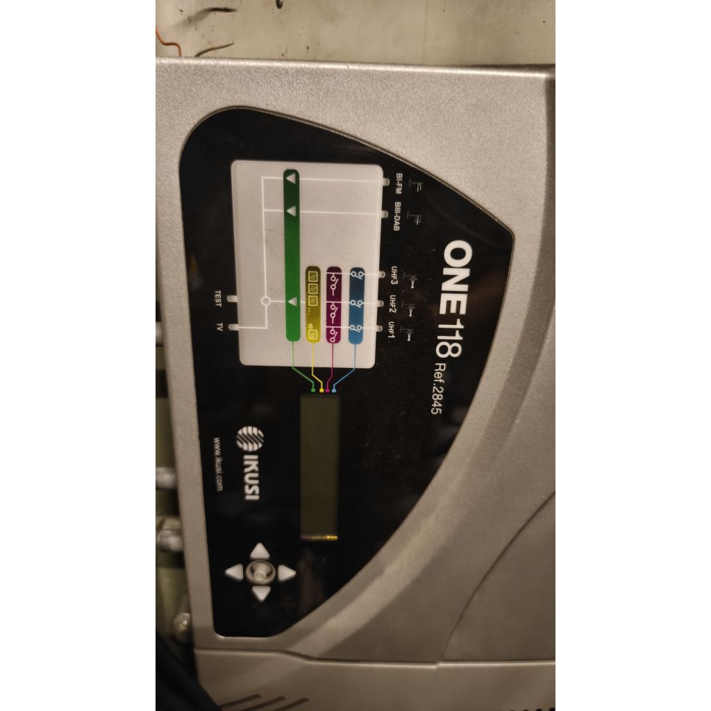 Amplifier Headend Ikusi One 118