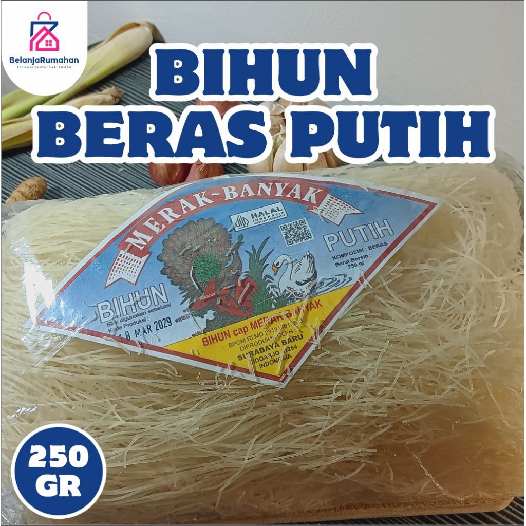 Bihun Beras Putih / Bihun Merak