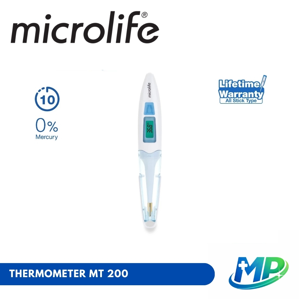 THERMOMETER DIGITAL FLEXIBLE TIP MICROLIFE MT-200 TERMOMETER SUHU BADAN