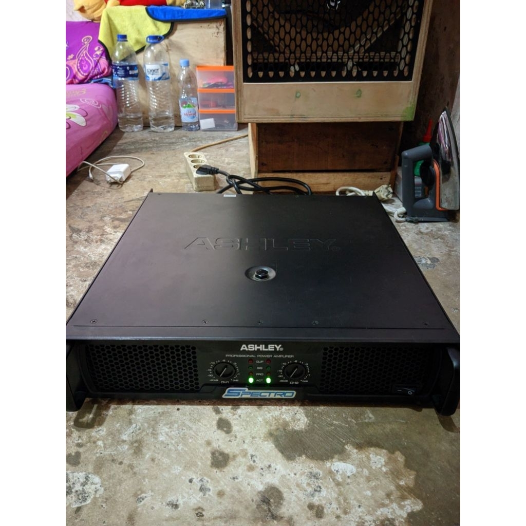 AMPLI AMPLIFIER POWER ASHLEY EV2800 ORIGINAL POWER ASHLEY EV2800 ASHLEY EV 2800