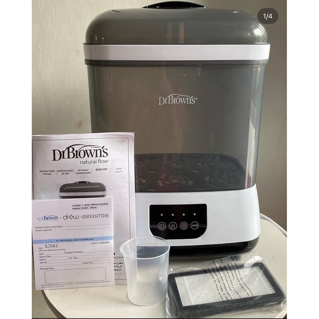 dr brown’s sterillizer and dryer / Alat steril botol