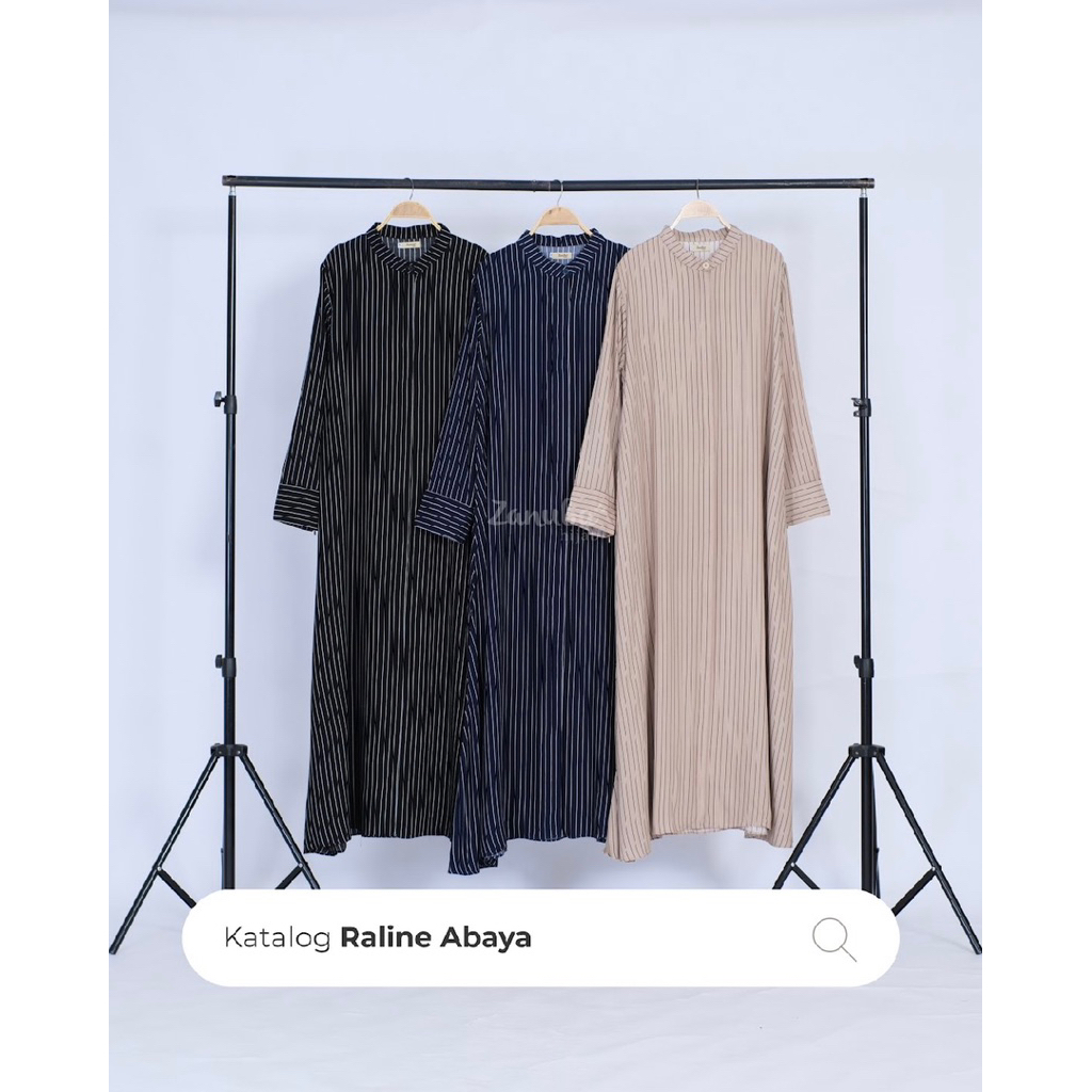 RALINE ABAYA BY ZANUBA HIJAB - GAMIS SAJA
