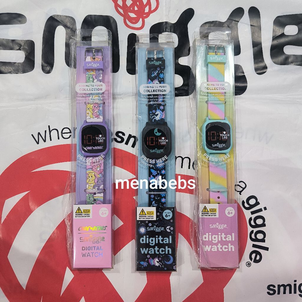 Smiggle Minnie / Mickey Mouse Digital Watch ori store
