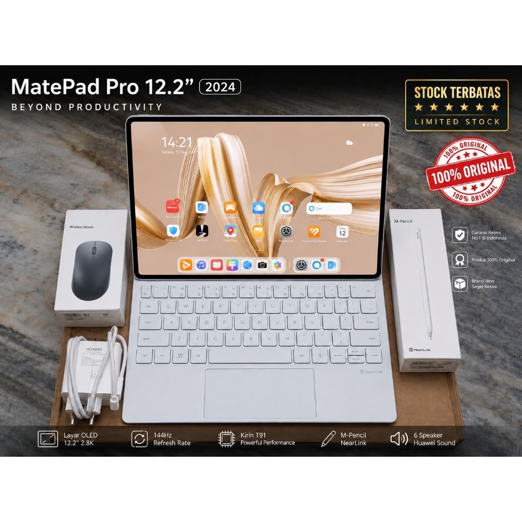 Huawei matepad pro 12.2 inch 2024 12/512 second original