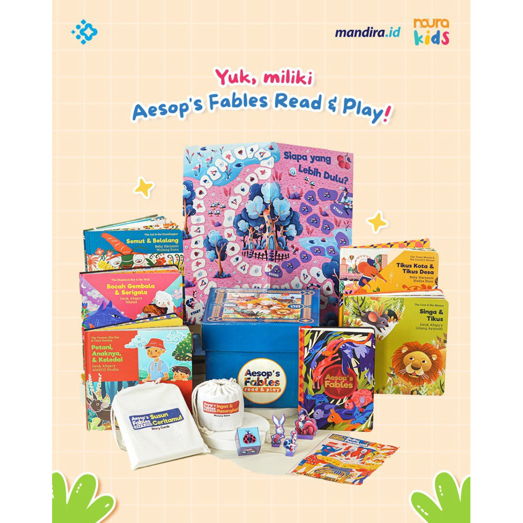 Paket Aesop Fables read and play