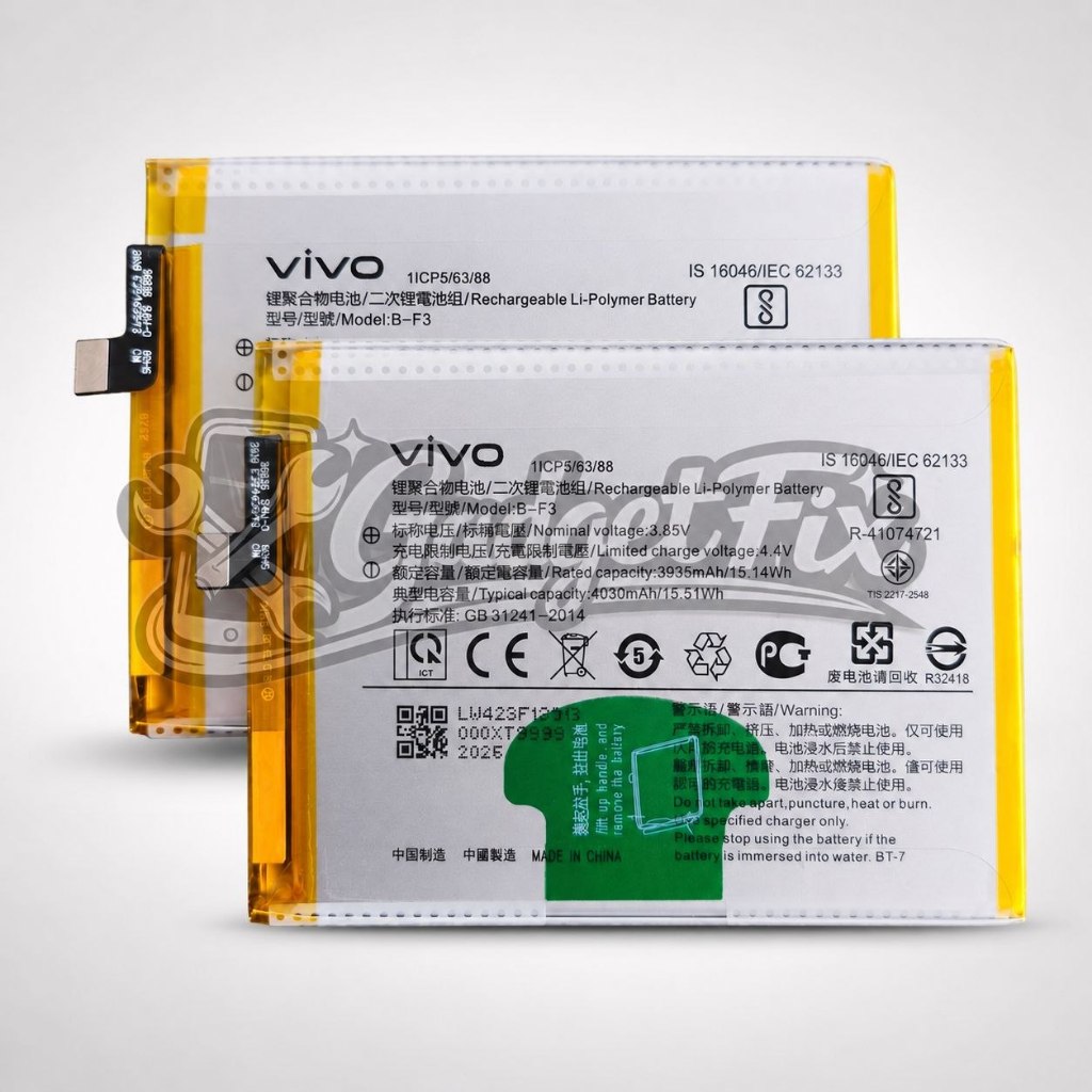 Baterai Batre Vivo B-F3 Original HP Vivo Y95 1807 Battery Batrei Pipo BF3