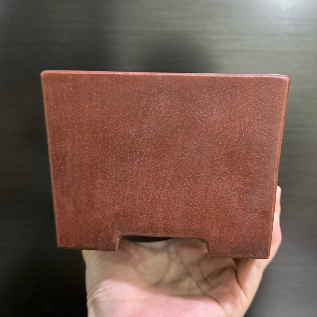Authentic Yixing Zisha Premium Square Bonsai/Succulent Pot
