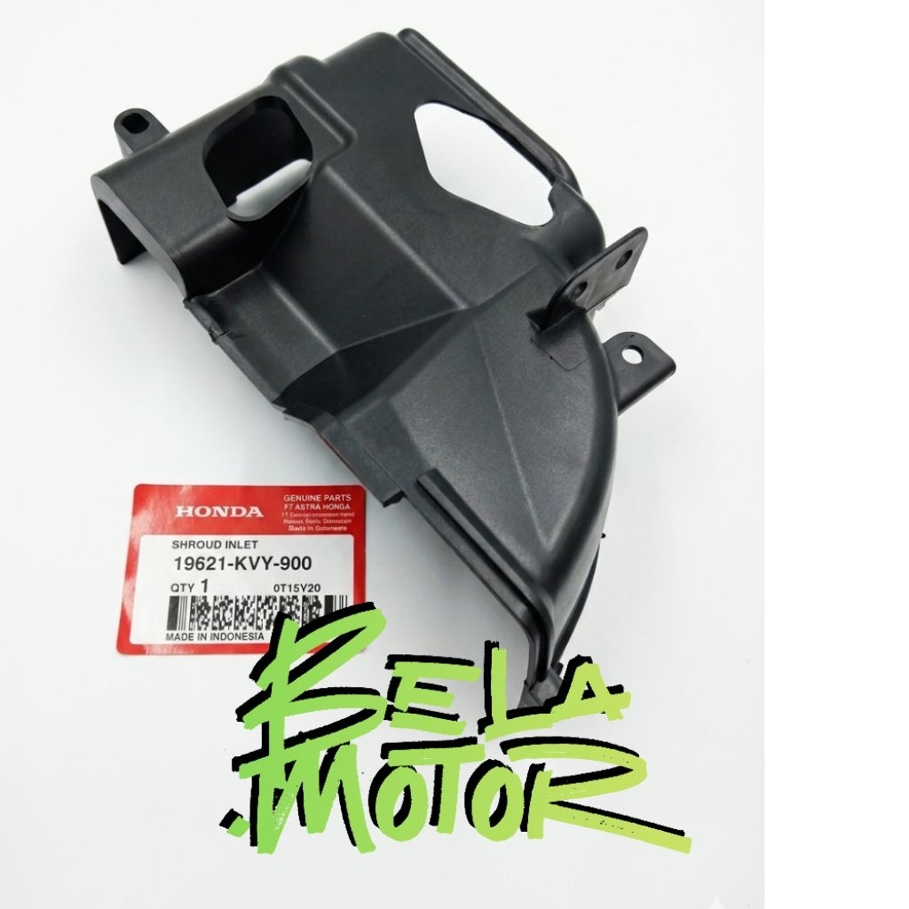 19621KVY900 SHROUD INLET COVER MESIN ATAS BEAT KARBURATOR KARBU KVY ORIGINAL