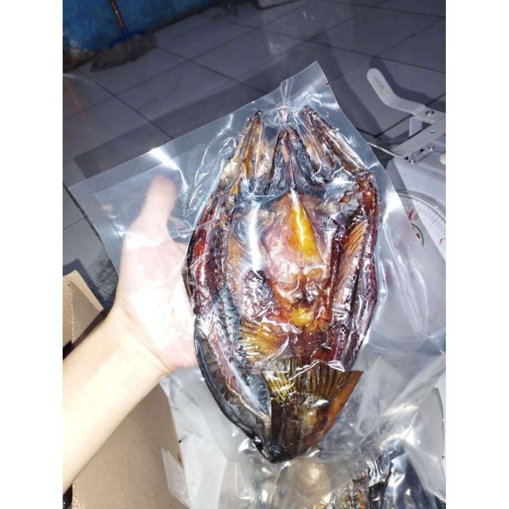 Ikan asap salai baung sungai khas Palembang 500gram