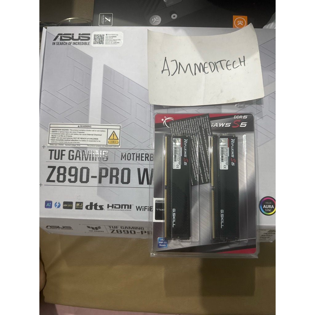 RAM MURAH BARU 64GB ddr5 6000Mhz Cl 36 RIPJAWS G Skill