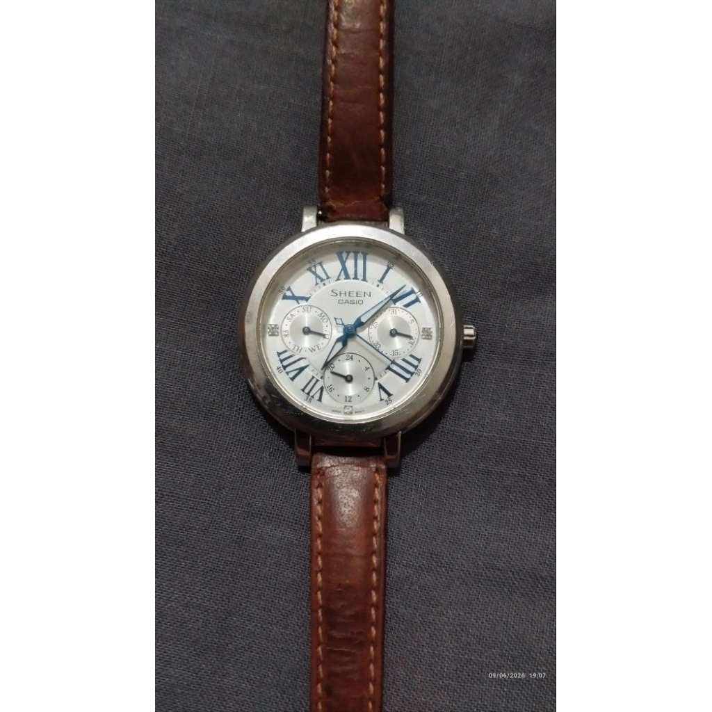 SHEEN CASIO SHE-3034 CHRONOGRAPH