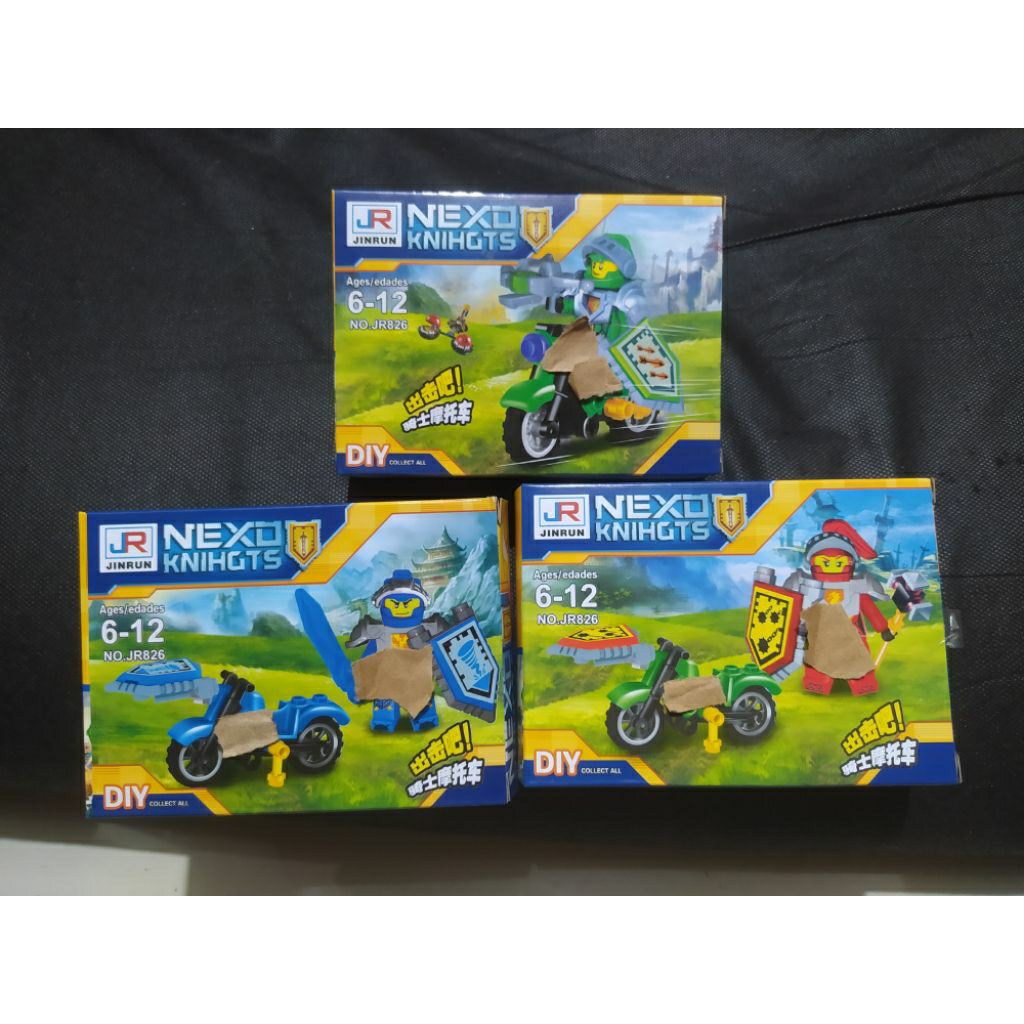 Mainan Tokoh Ksatria Nexo Knight Mini Jinrun