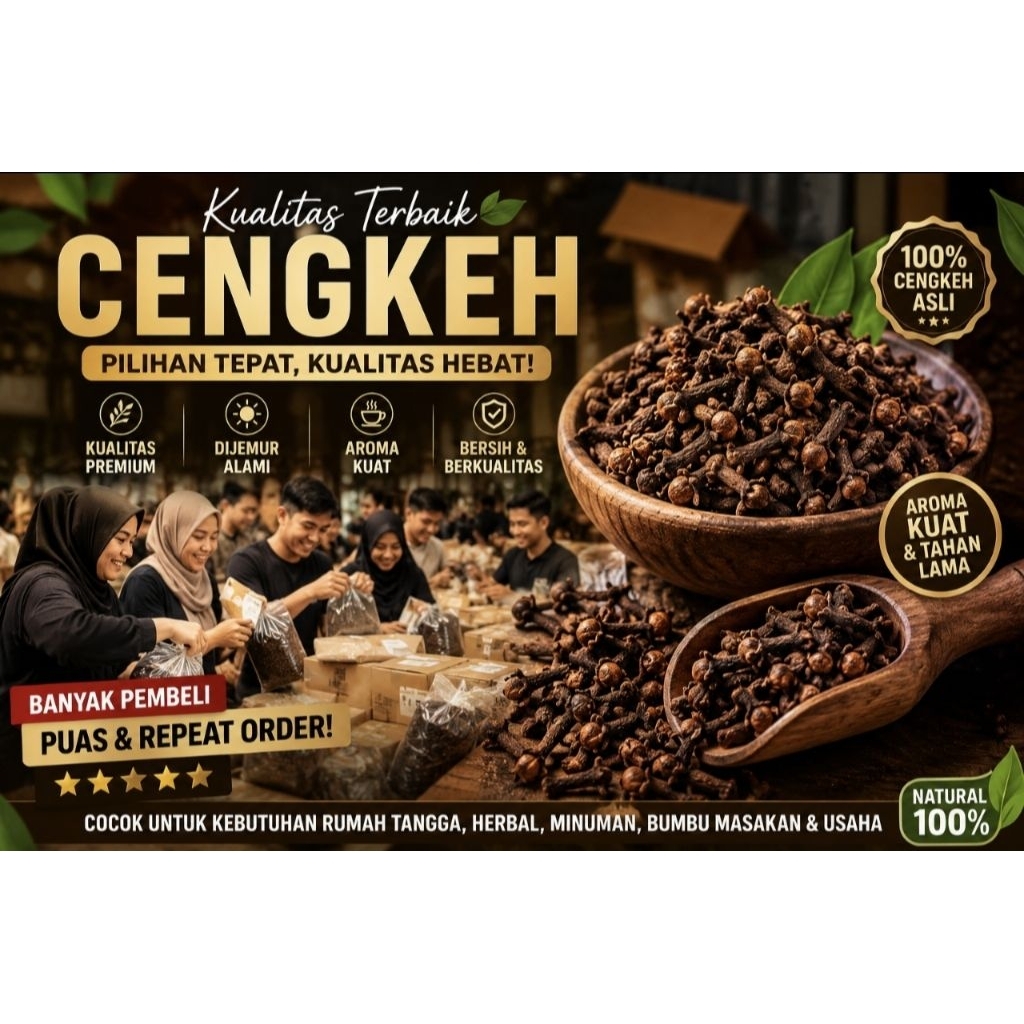 cengkeh kualitas grade A cengkeh murah grosir cengkeh bagus cengkeh kering murah