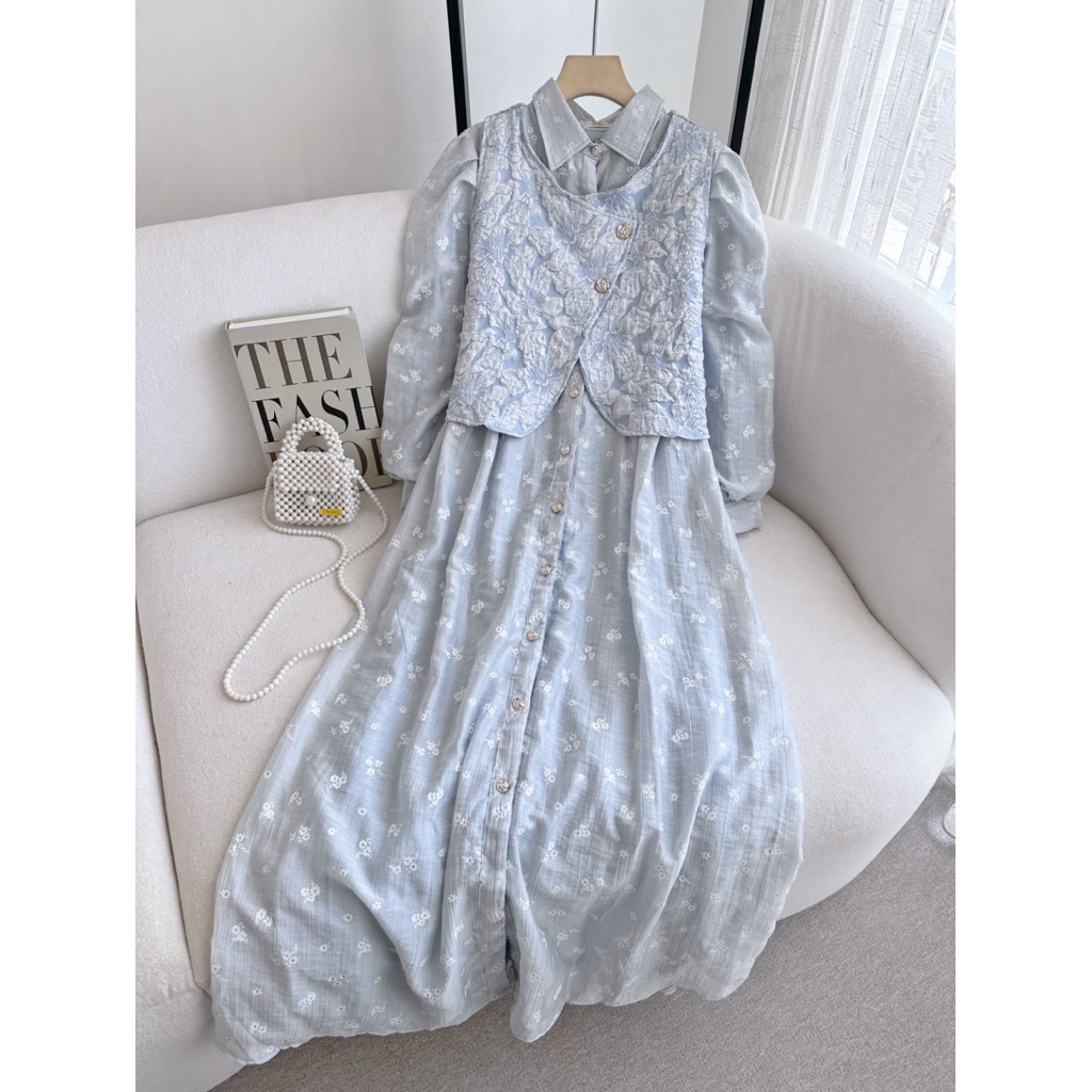 CANDY LADY Joena Janggan Maxi / Gamis Wanita Terbaru Dress Bestseler