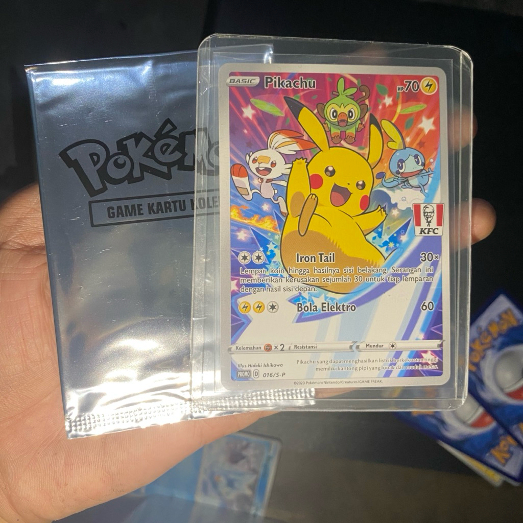 [RARE] Pikachu Promo Kfc original