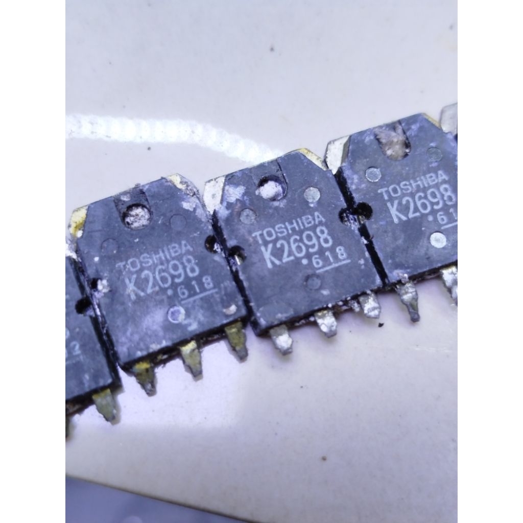 fet mosfet cabutan las kaki pendek