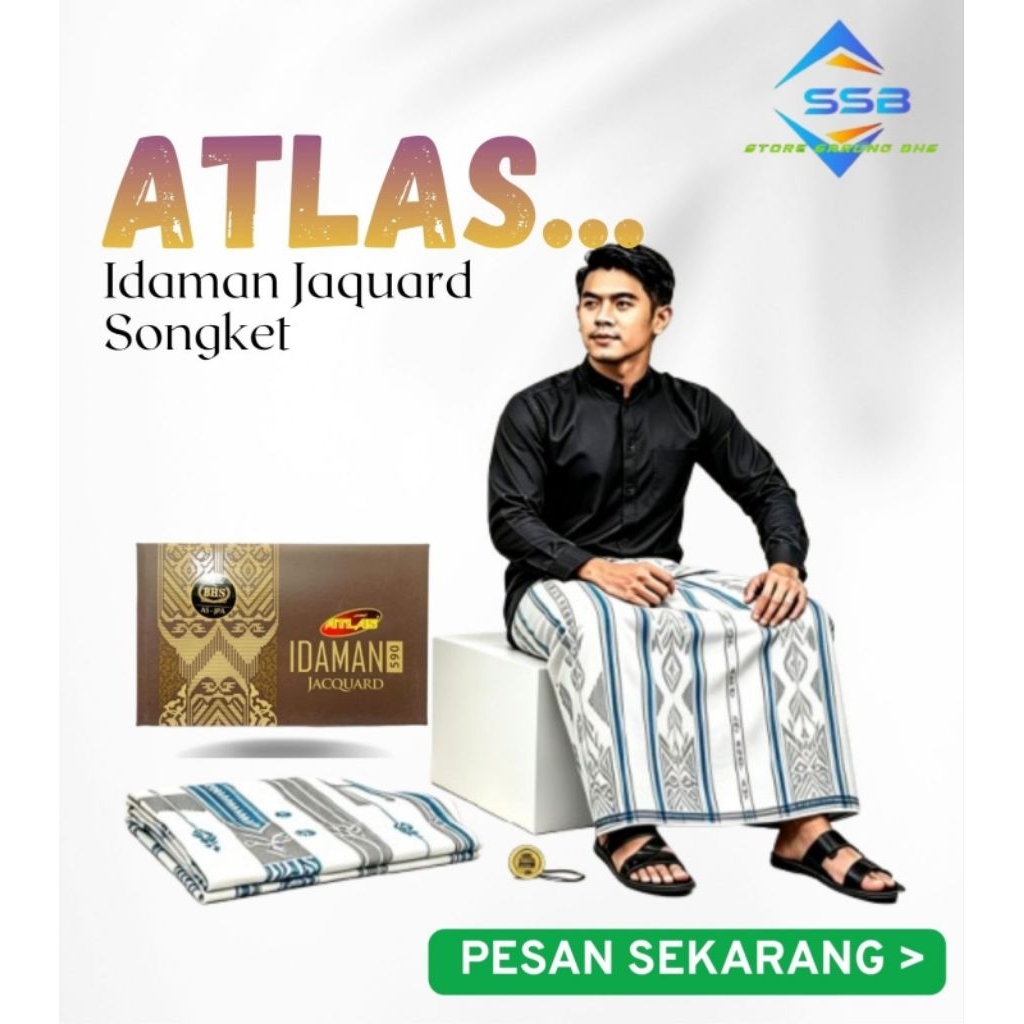 Sarung Atlas Idaman Jaquard Selved BHS