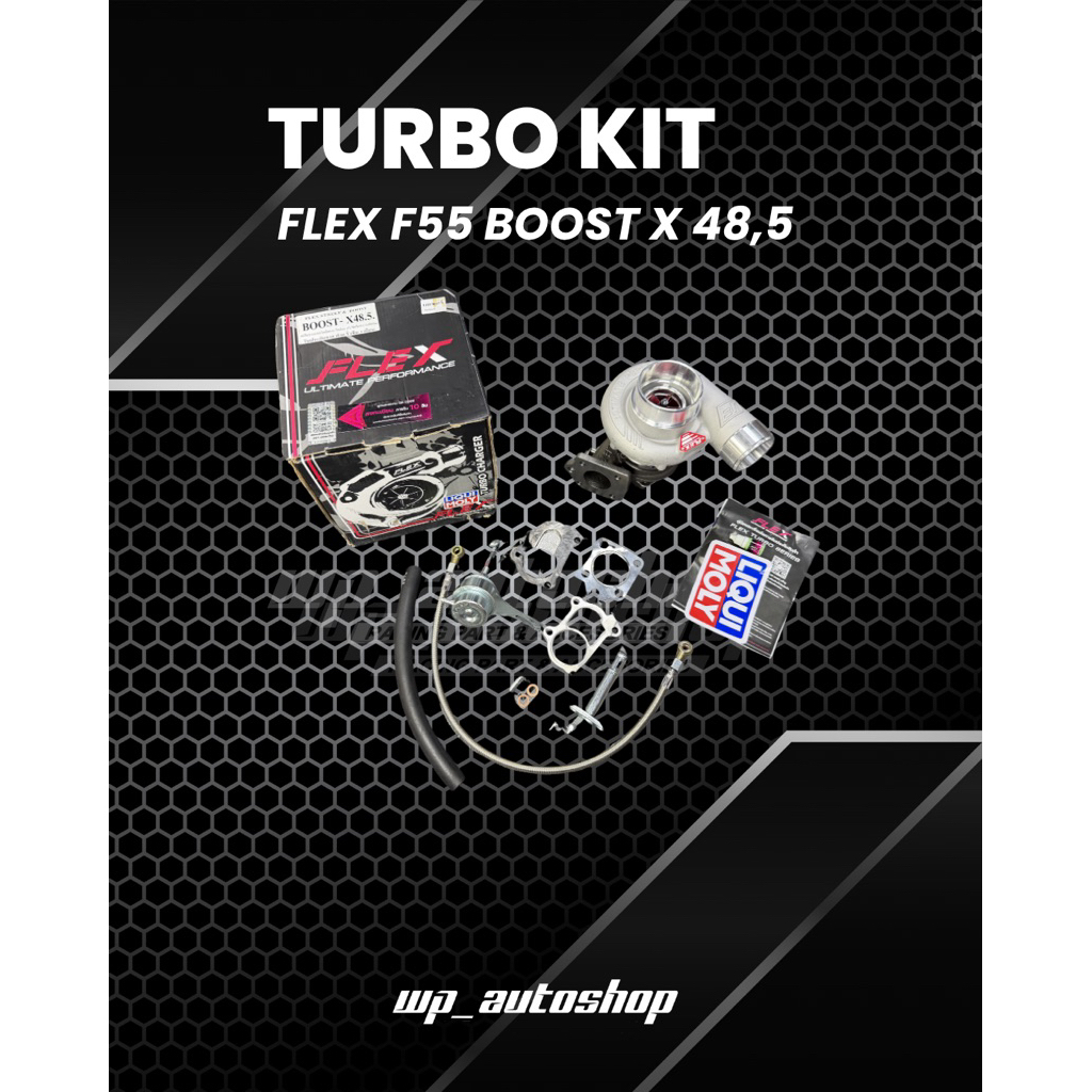 TURBO FLEX F55 BOOST X 48,5 VEEZ RED BILLET